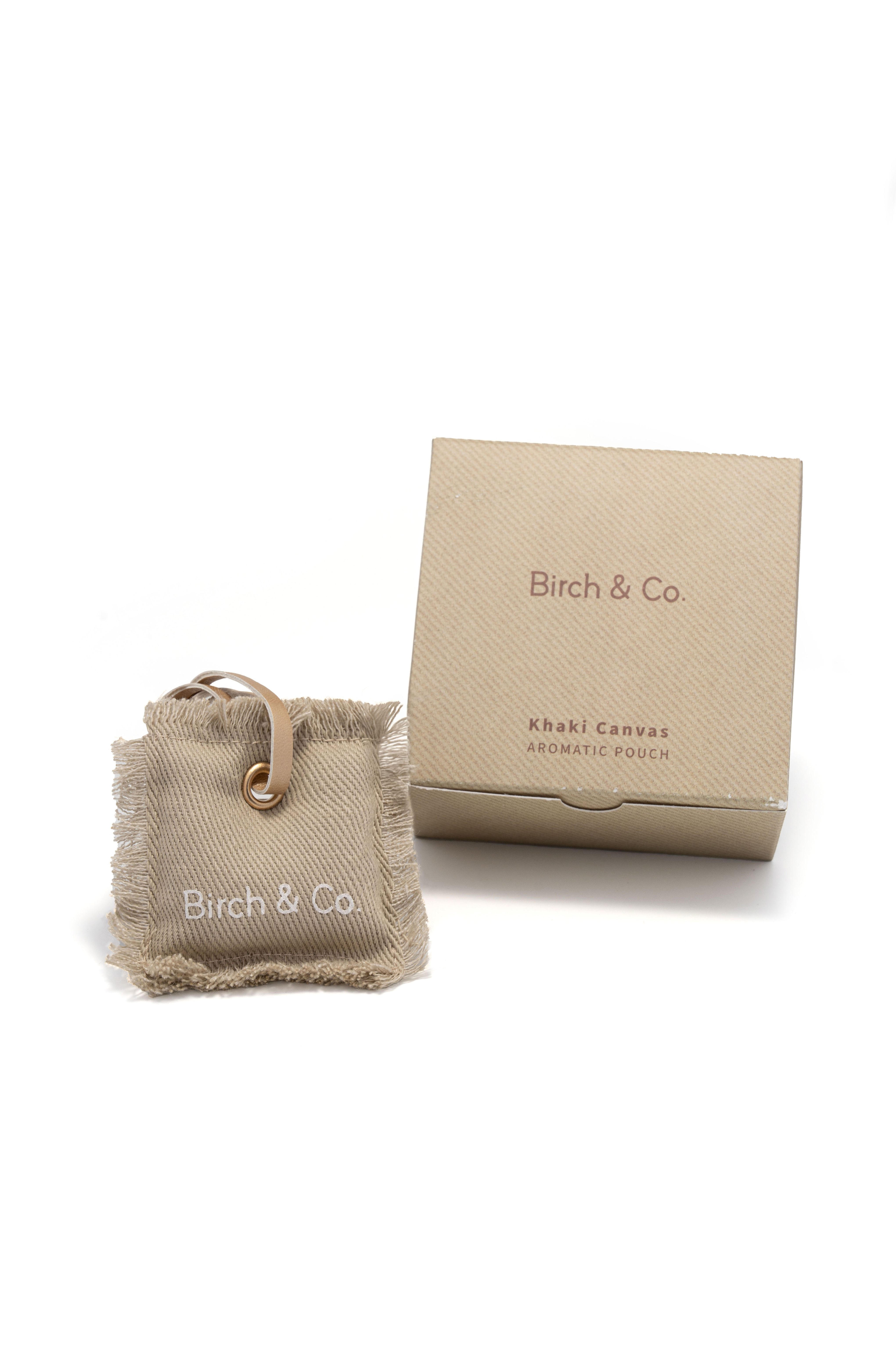 Khaki Canvas Fragrance Sachet