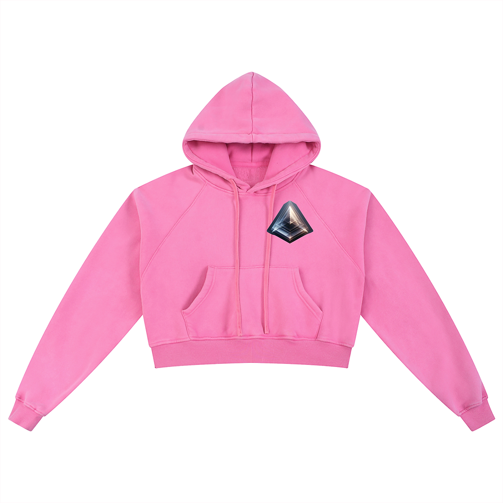 Thumbnail: Snow Washed Cropped Hoodie