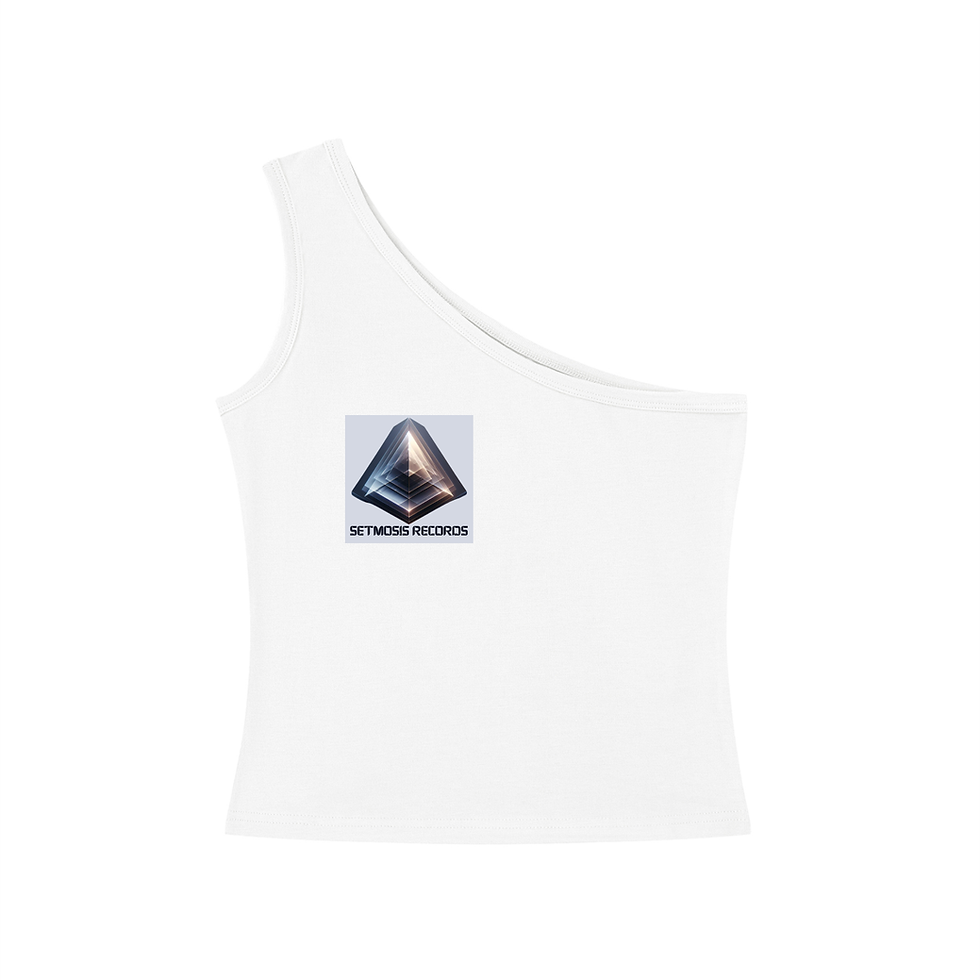 Thumbnail: Women's One-Shoulder Crop T-Shirt