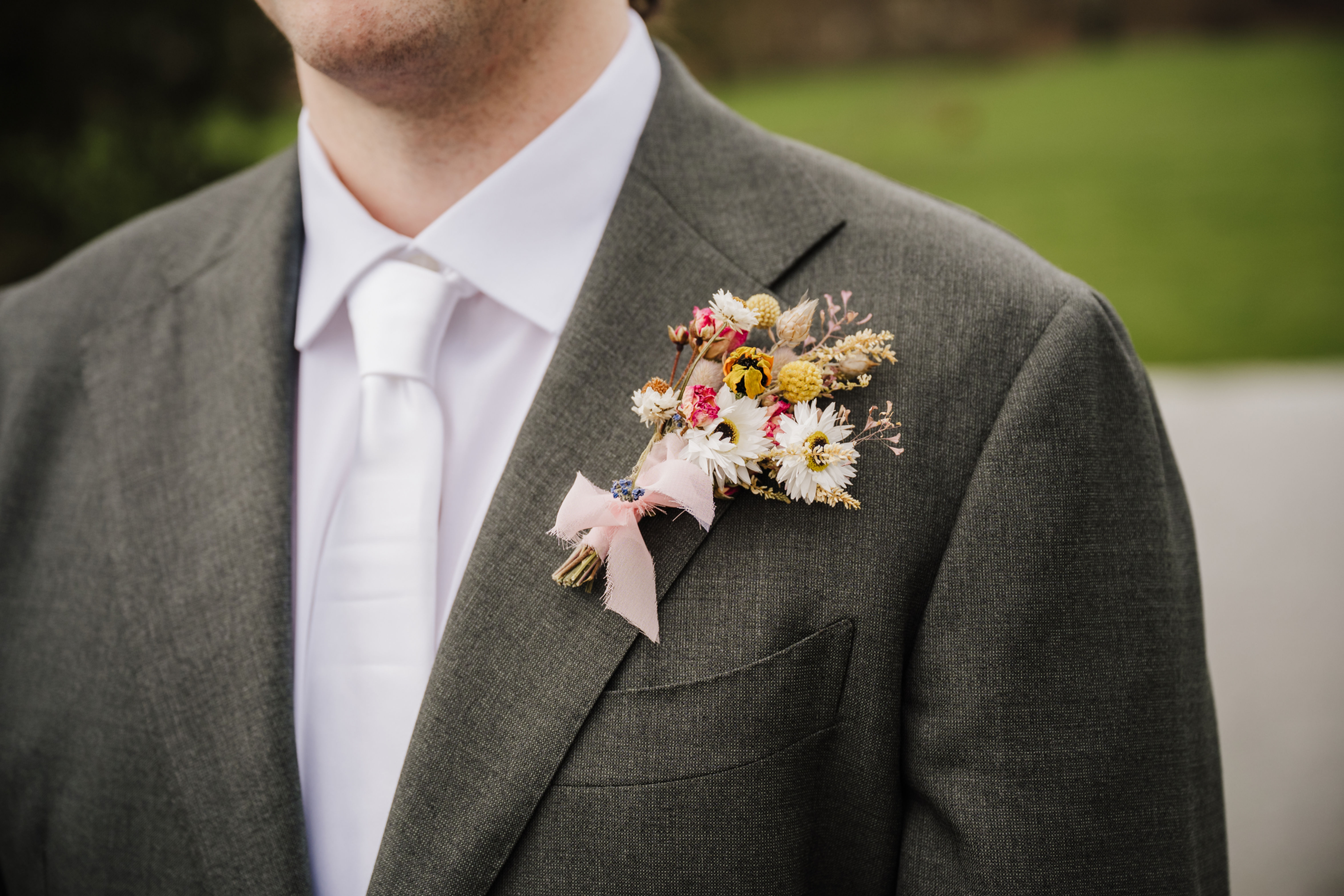 Custom Dried Boutonniere