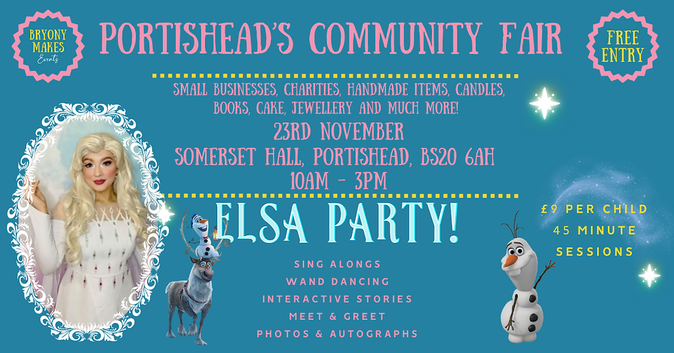 Disney Elsa Party - Ages 3+