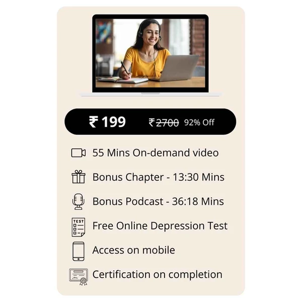 Sail through the storm, find your sunshine again! 🌦️ Join our online course to overcome depression today. Let's fight back together and reclaim happiness 👊💪 #DepressionRecovery