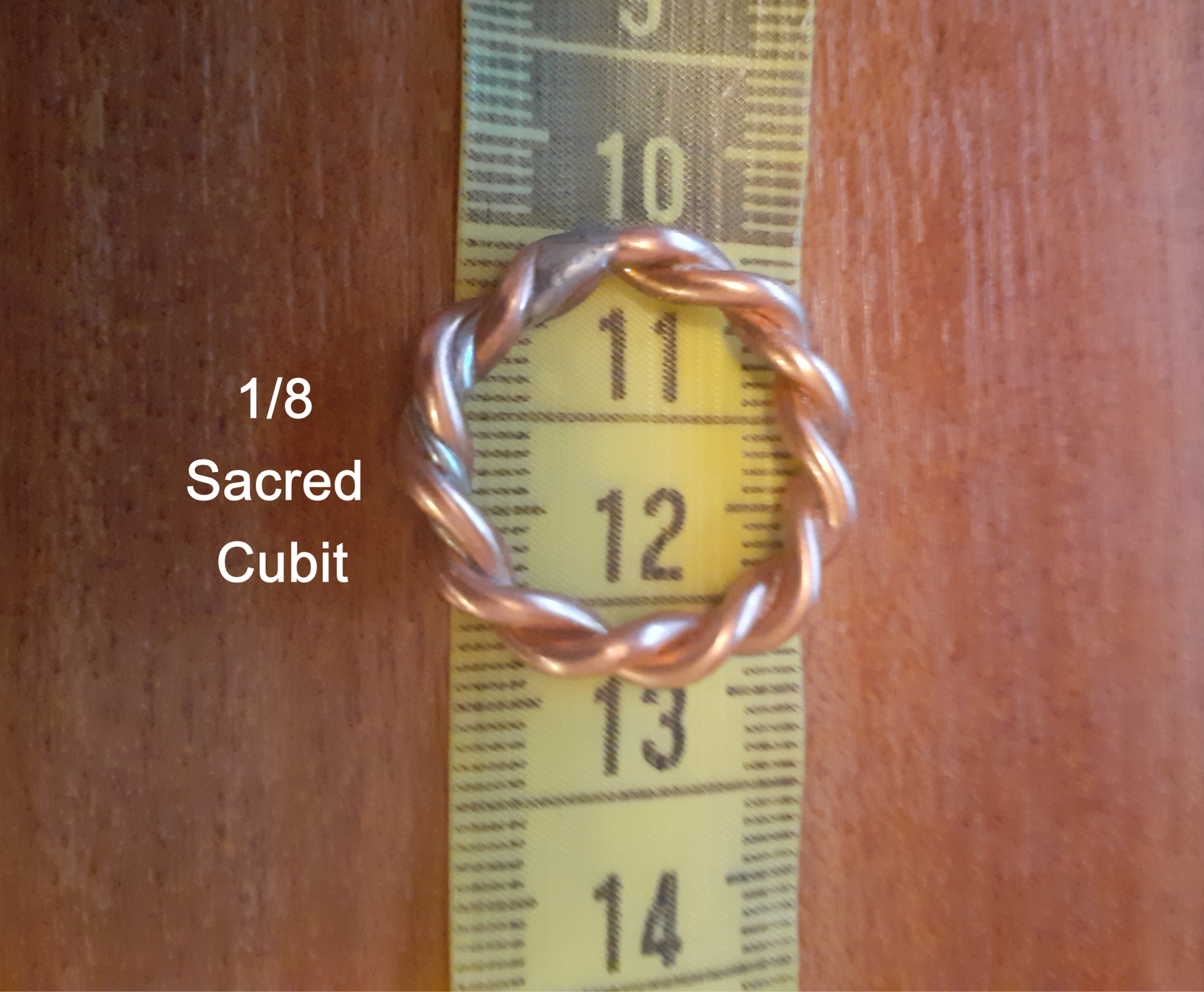 1/8th Sacred Cubit Ring