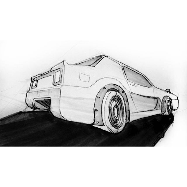 365__#electric #car #cars #robot #doodle #city #bladerunner #future #beautiful #dailysketch #sketch