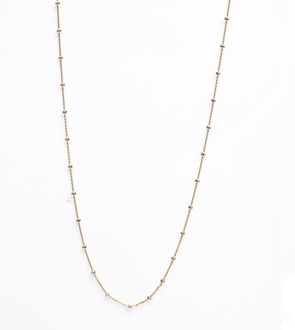 Gold Chain with Gold Balls