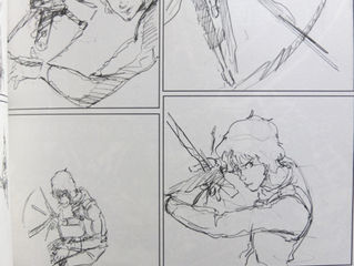 金田伊功さんの原画に触りたい!