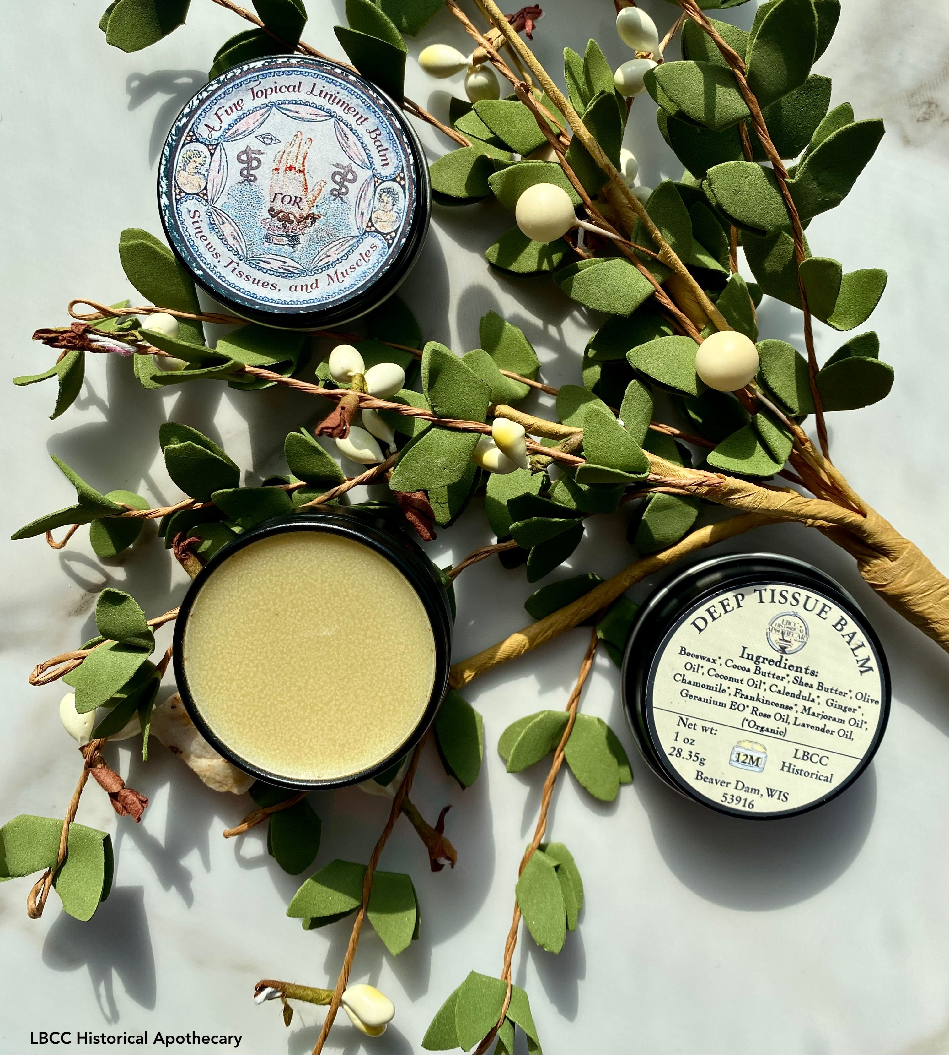 Deep Tissue Balm ~ Martha Ballard Inspired Recipe ~ Comforting & Soothing Balm
