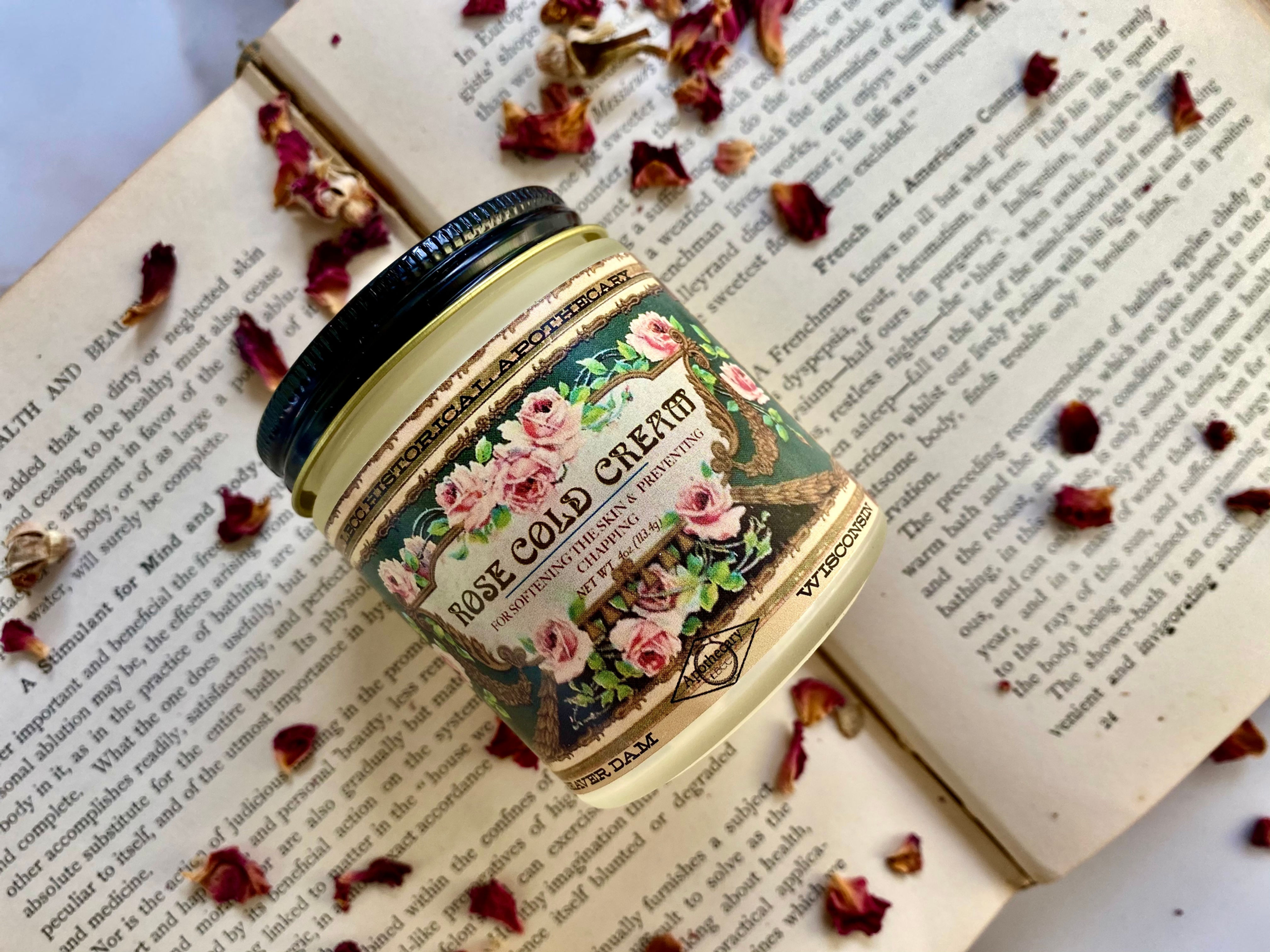 1901 Rose Cold Cream: An Original Victorian Skincare Regimen