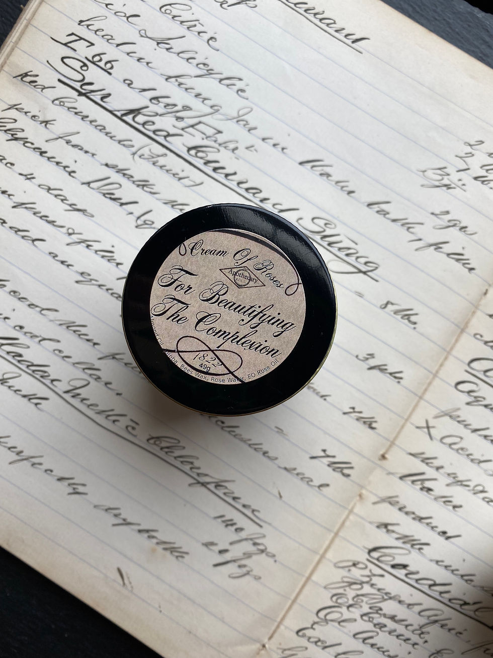 Thumbnail: 1822 Cream of Roses- A Regency era Rose Face Cream for Cleansing Skin