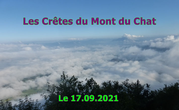 CRETES DU MONT DU CHAT LE 17/09/2021
