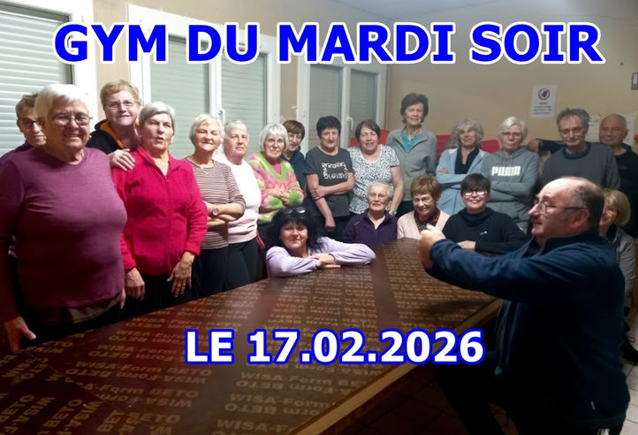                GYM DU MARDI 17/02/2026