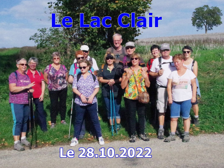           LE LAC CLAIR  LE 28/10/2022