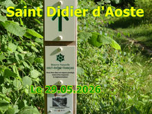  SAINT DIDIER D'AOSTE LE 29/05/2026