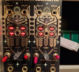 Two LARYNX OSCILLATOR Synthesizer Modules