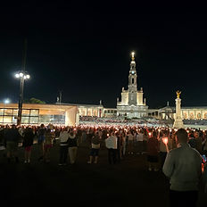 Fatima sanctuary July13 by night cerimony