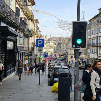 Rua Santa Catarina. Rua pedonal.