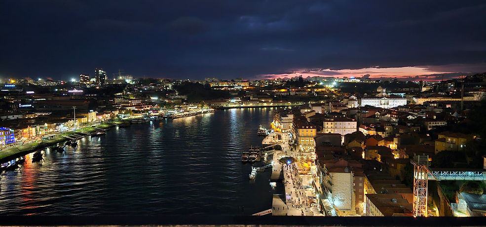 Porto by night