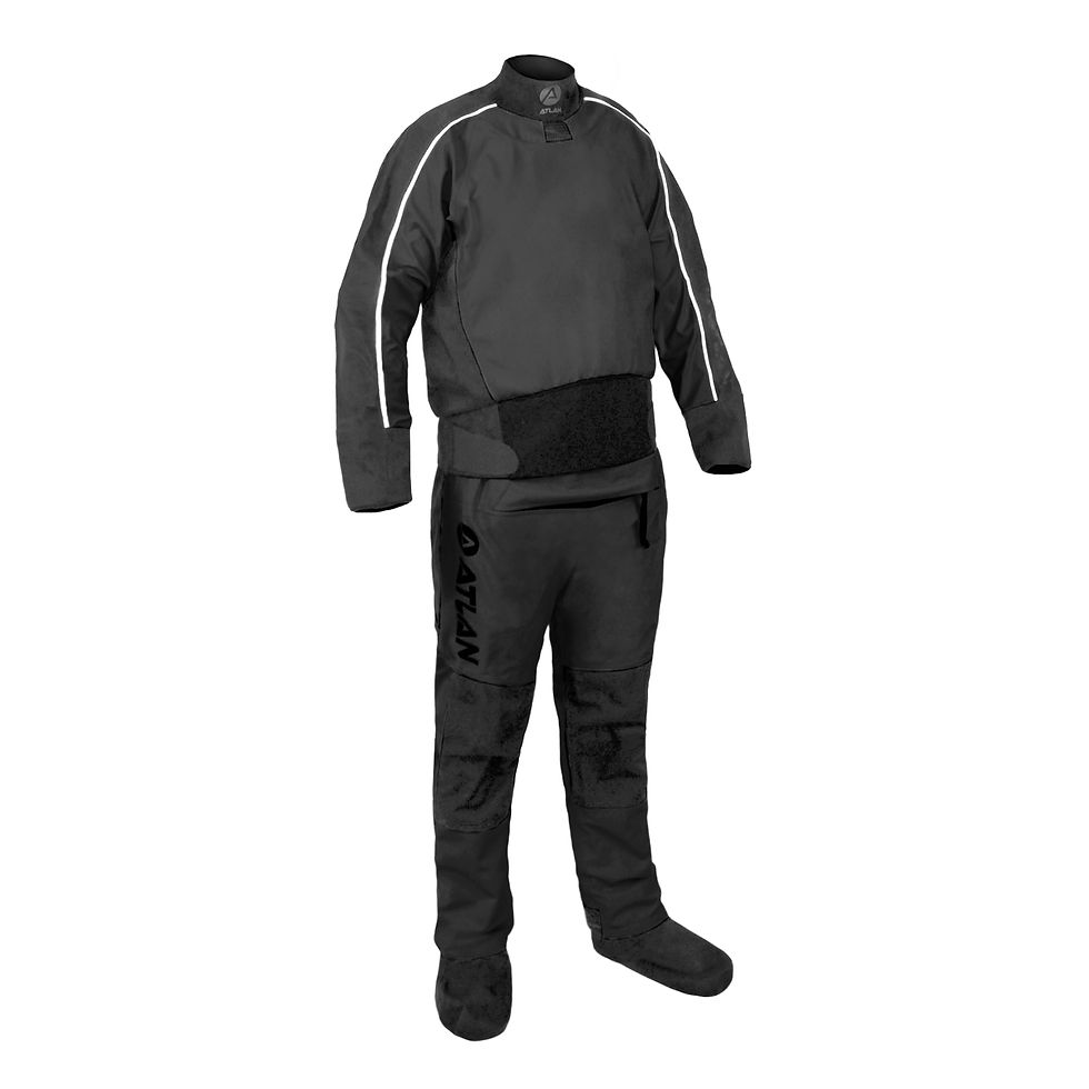 Thumbnail: Neilson back entry dry suit with relief zipper