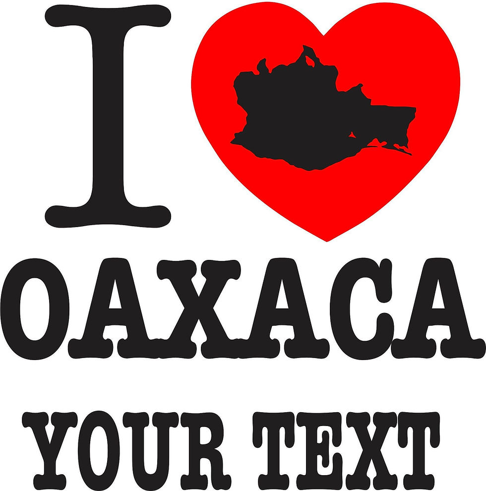 Thumbnail: 2 Pieces I Love Oaxaca Mexico Stickers Decals 20 Colors To Choose From.  Free U.