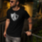 Thumbnail: Atlas Zorros Futbol Mexico Black Reflective Logo T-Shirt playera