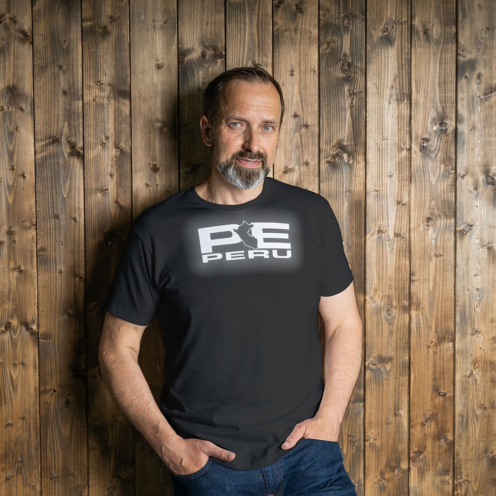 Thumbnail: Peru PE Reflective Logo Black T-Shirt