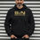 Thumbnail: Culiacan SIN Reflective Logo Black Pullover Hooded Hoodie Hoody