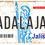 Thumbnail: Set of 2 Decorative Guadalajara Jalisco License Plate Decal Stickers Full Color,