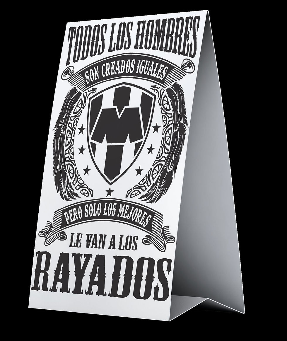 Thumbnail: Solo Los Mejores Le van a los Rayados Monterrey Black t-shirt tshirt playera