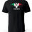 Thumbnail: Oaxaca Mexico  Eagle Flag Black T-Shirt playera Black t-shirt tshirt t shirt pla