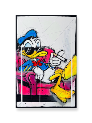 Donald Duck, Mickey Mouse, street art, pop art, exhibition, Art Gallery