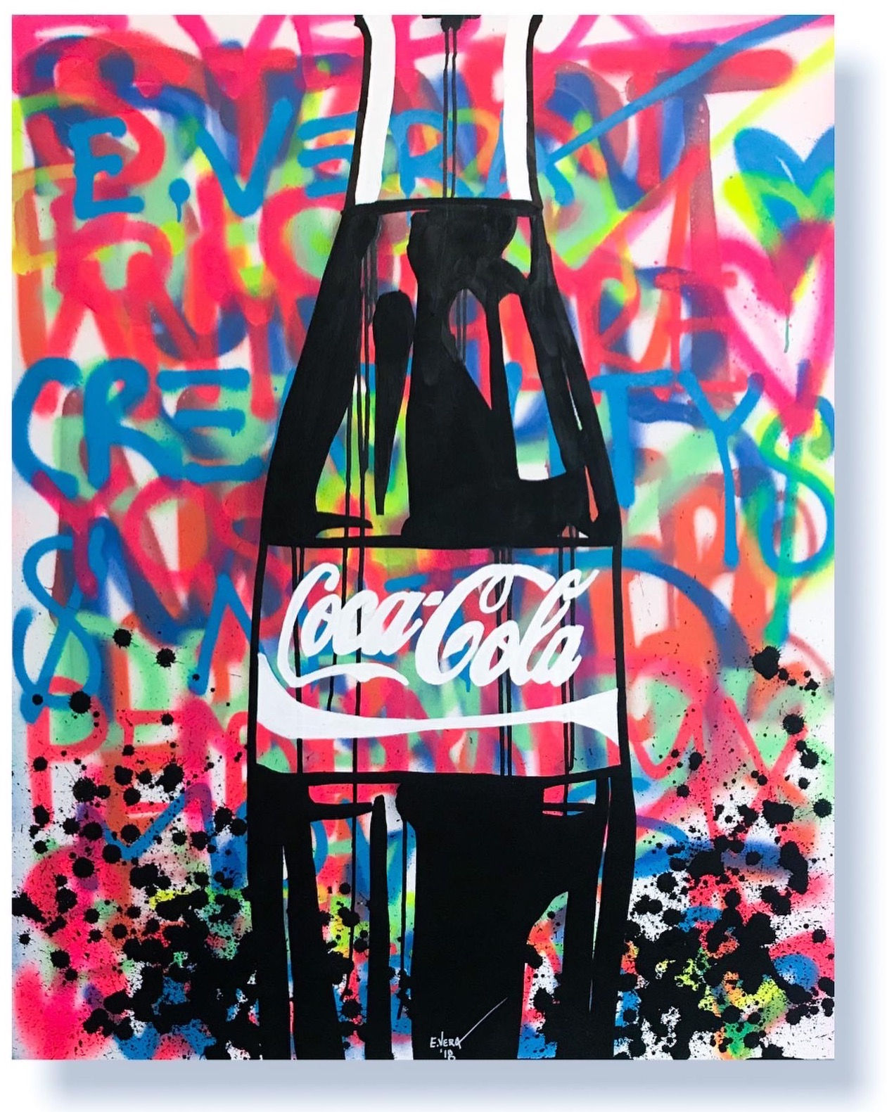 Coca Cola by Esteban Vera - contemporary artwork, view 1