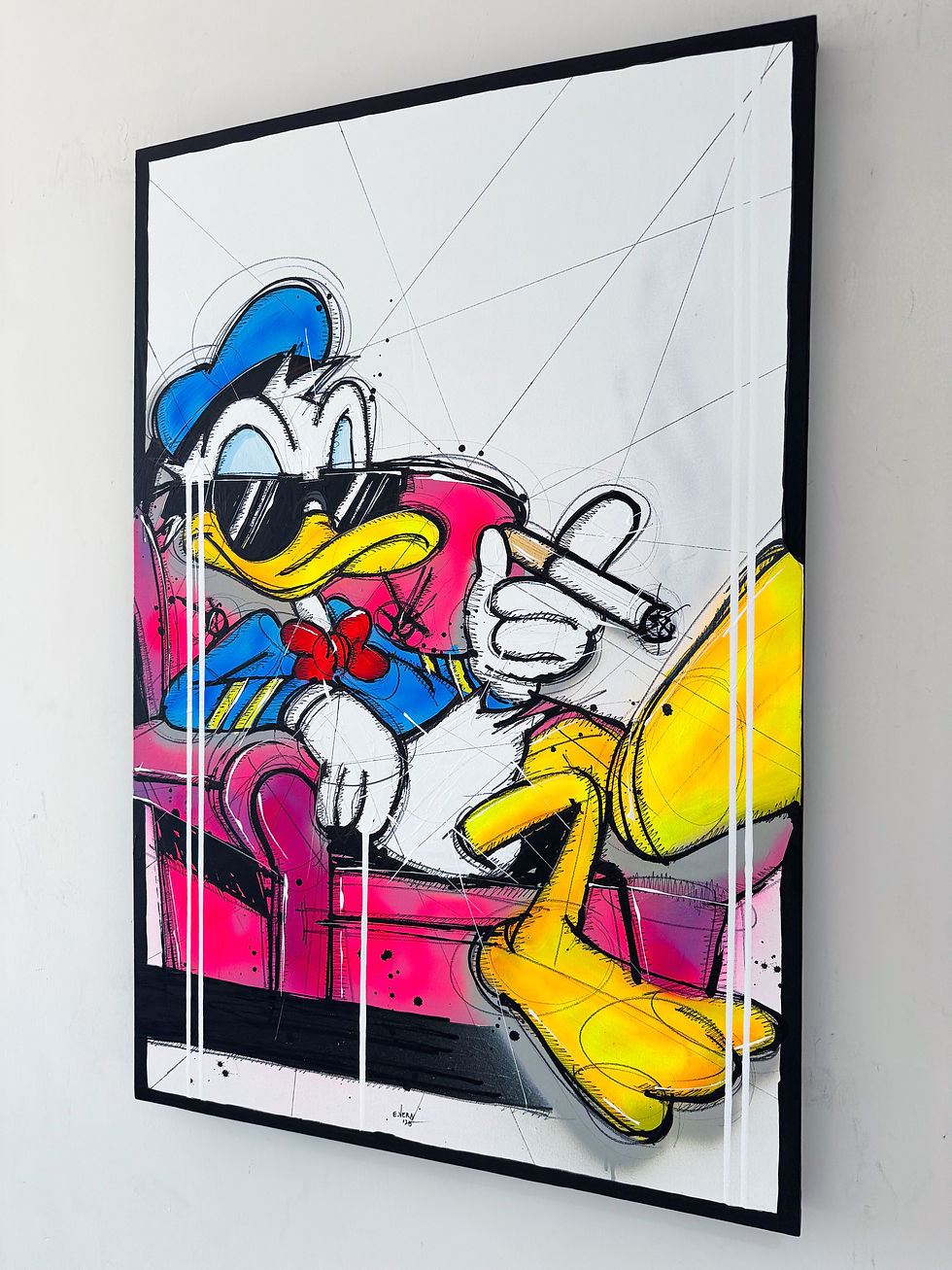 Thumbnail: Inhale the night by Esteban Vera - contemporary artwork, view 5