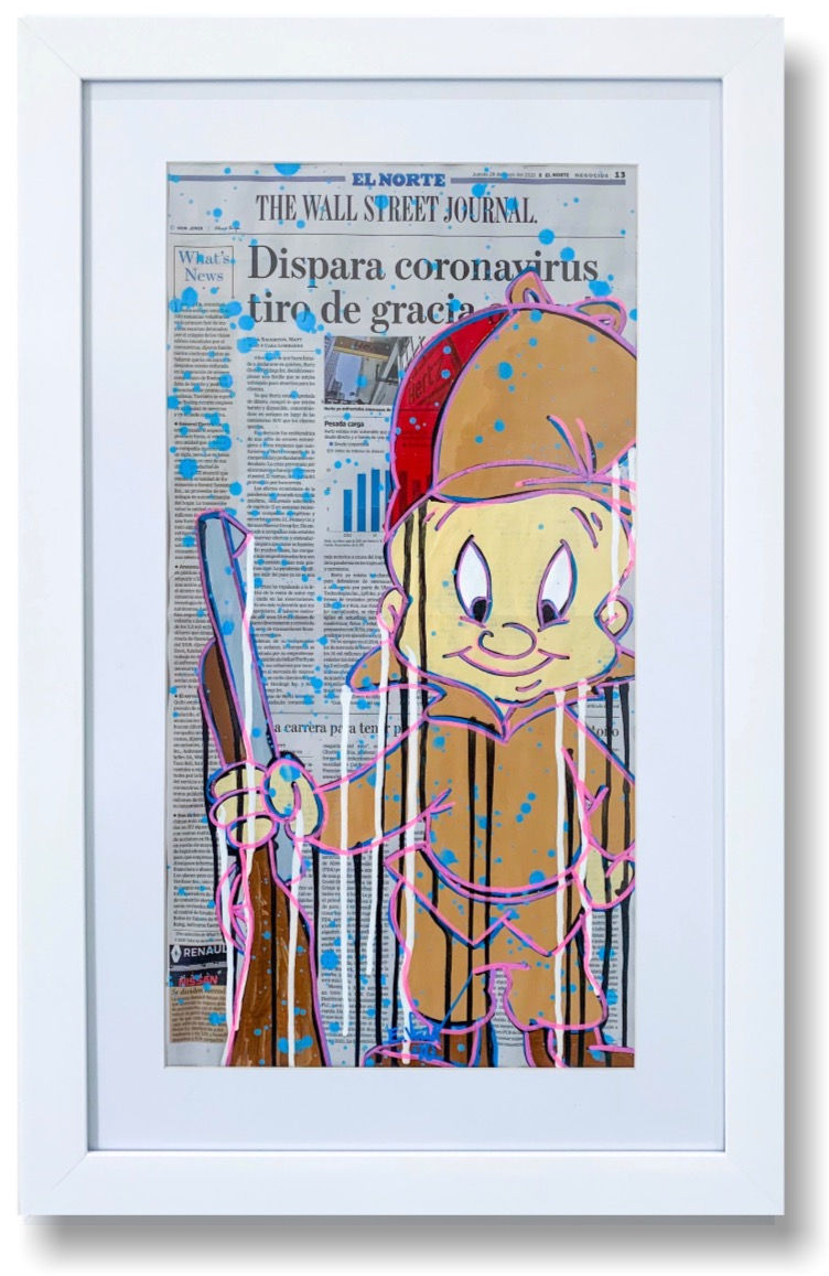 Money hunt by Esteban Vera - contemporary artwork, view 1