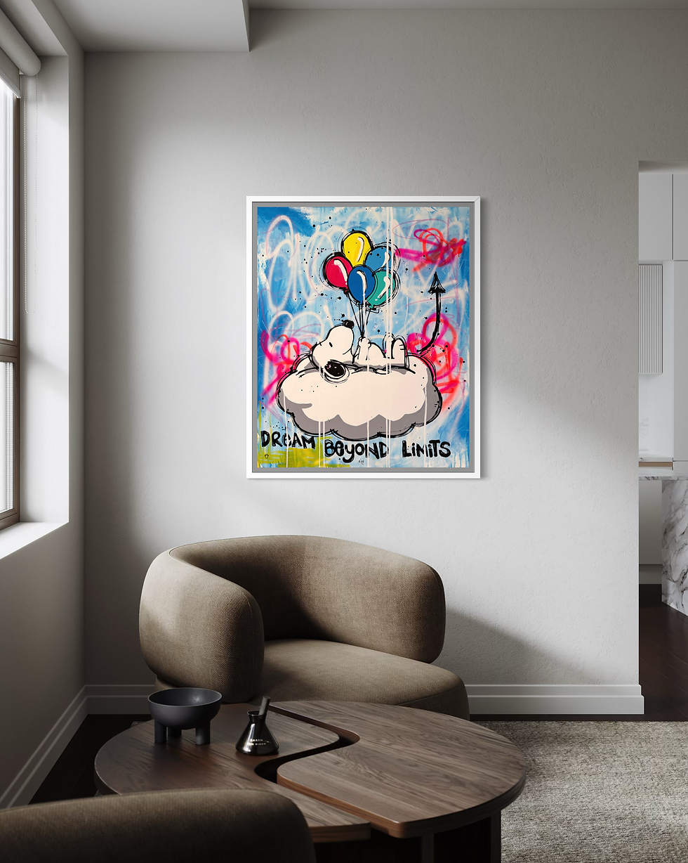 Dream Beyond Limits by Esteban Vera - contemporary artwork, view 2