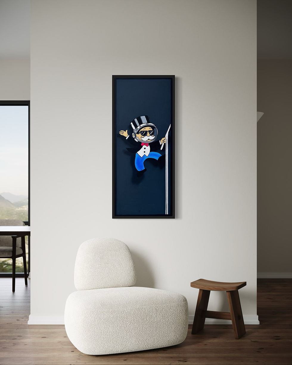 Thumbnail: The Edge of Infinity by Esteban Vera - contemporary artwork, view 4