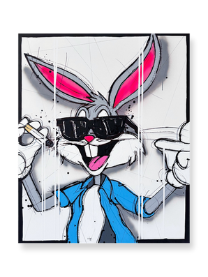Bugs Bunny, Looney Tunes, street art, pop art, exhibition, Art Gallery