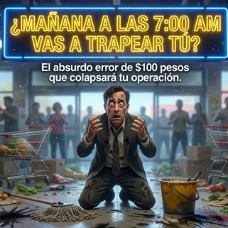 🚨 El absurdo error por el que tu operación colapsará mañana a las 7:00 AM (y que tu competencia aprovechará por 100 pesos) 📉