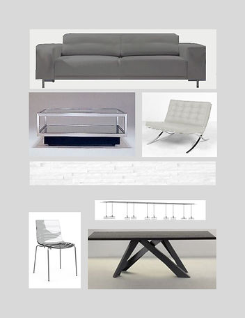 sample of modern furniture