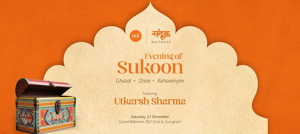 Gurugram | An evening of sukoon