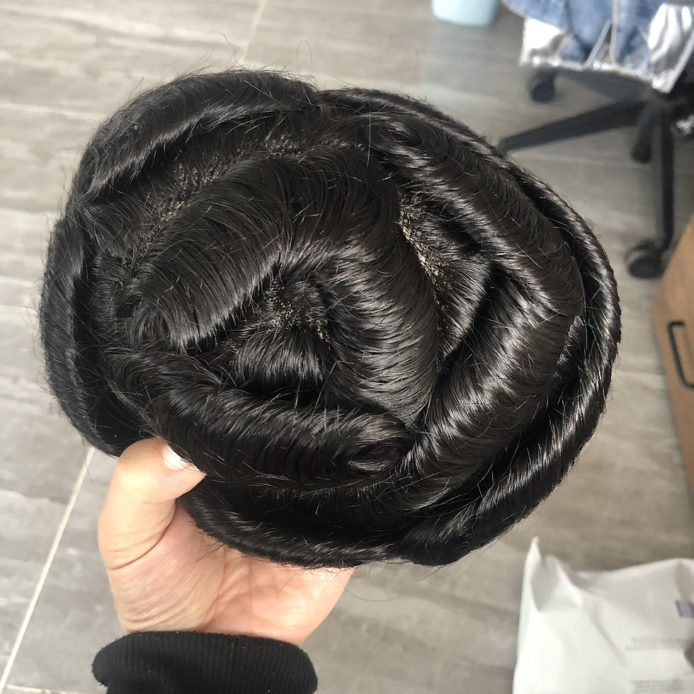 Thumbnail: SHD - EliteBlend Ash Brown Hair System