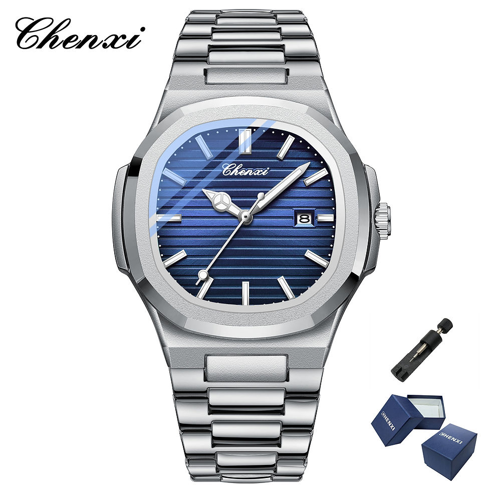 Miniature : SHD - CHENXI 8222 M&W Fashion Luxury Quartz 