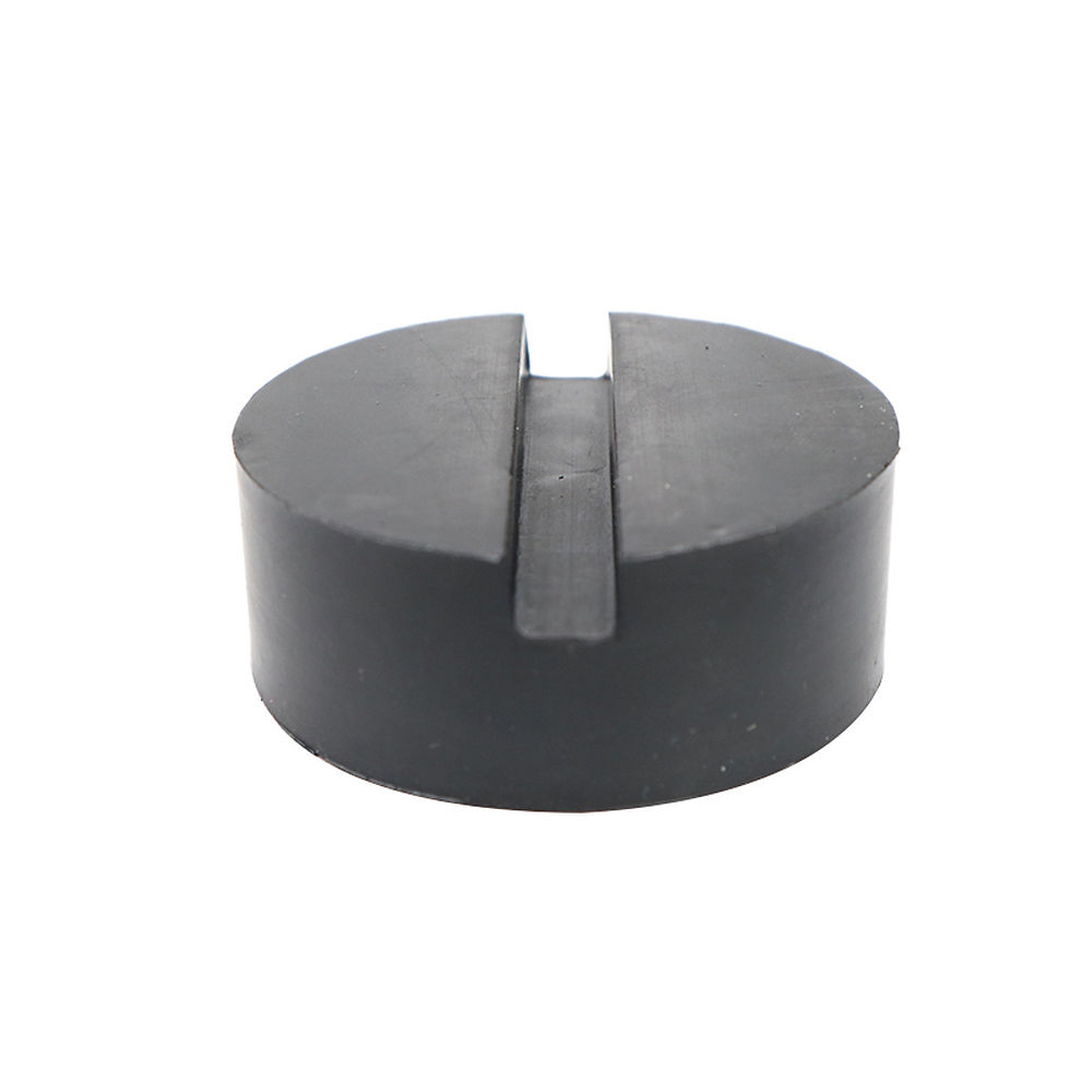 Thumbnail: 4 Ton Car Lift Jack Stand Rubber Pads Block Enhanced Type Car Repair Tools for C