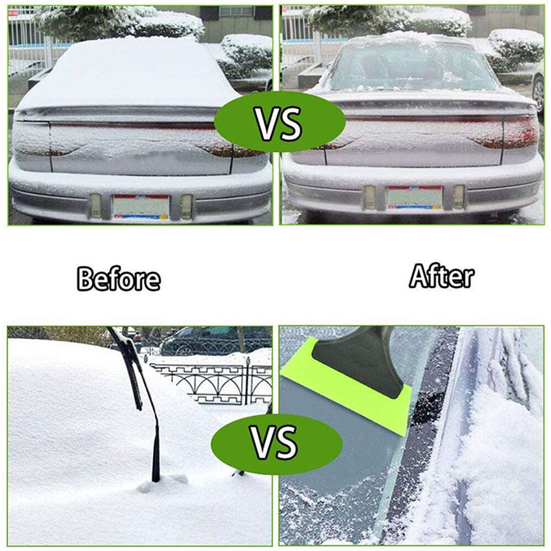 Thumbnail: SEAMETAL Car Window Wiper Window Glass Scraper Windshield Wiper Tool Squeegee Ic