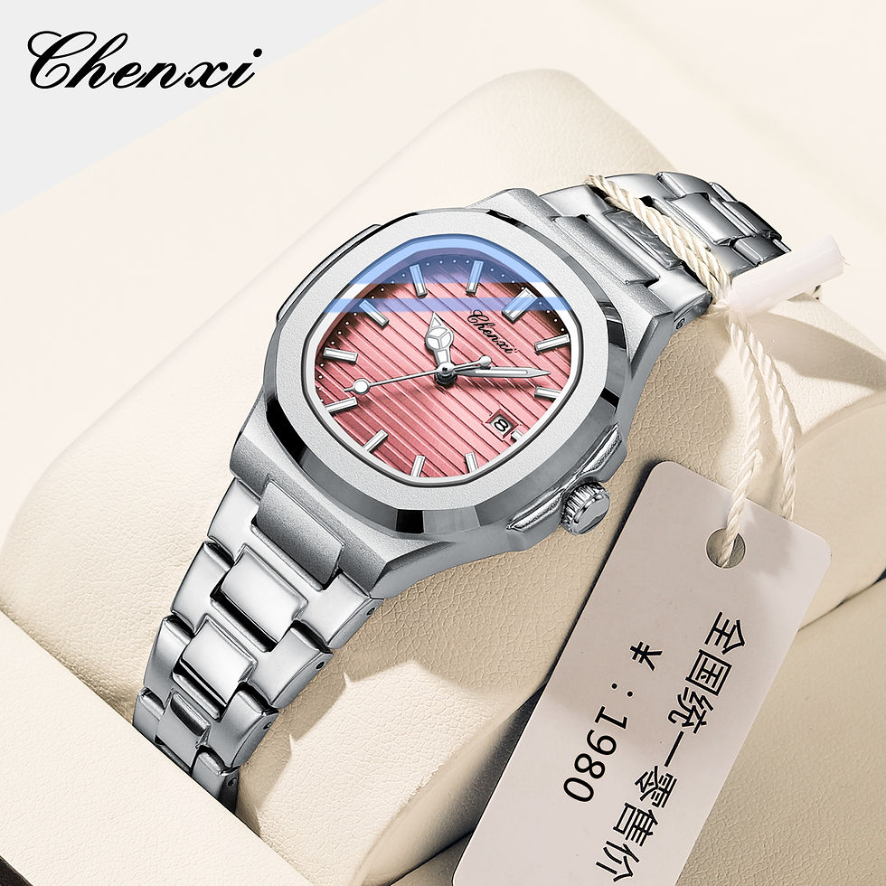 Miniature : SHD - CHENXI 8222 M&W Fashion Luxury Quartz 