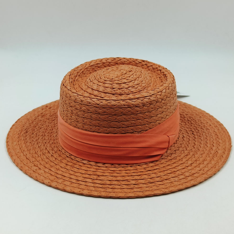 Miniature : SHD - Boho Breeze Raffia Straw Hat






