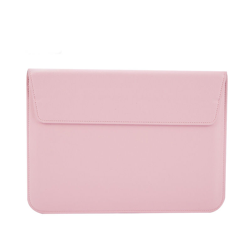 Thumbnail: SHD - LuxeGuard PU Leather Laptop Sleeve