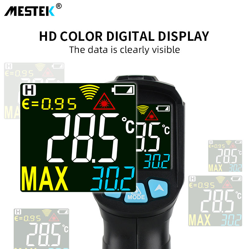 Thumbnail: SHD - MESTEK IR02C Handheld Hygrometer