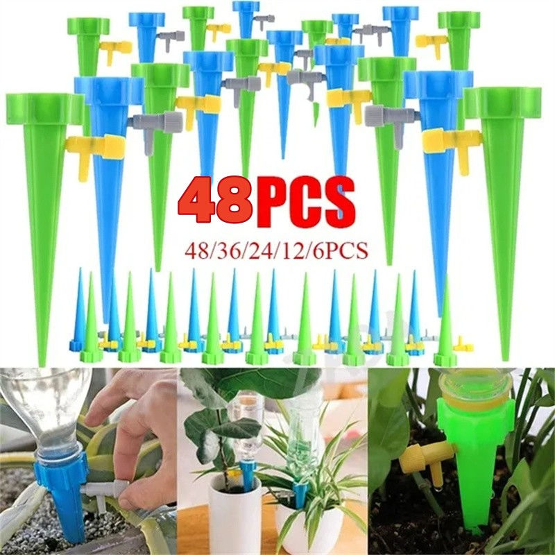 Thumbnail: Self Watering Kits Waterers Drip Irrigation Indoor Plant Watering Device Gardeni
