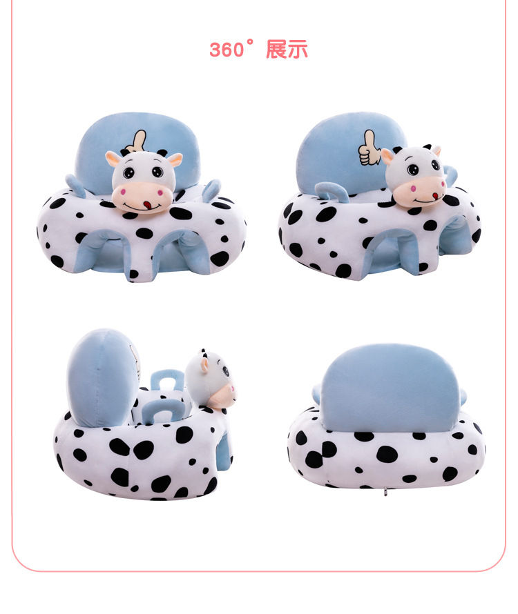 Thumbnail: Cute Cartoon Baby Sofa Cover Learning to Sit Seat Feeding Chair Case Kids Baby S