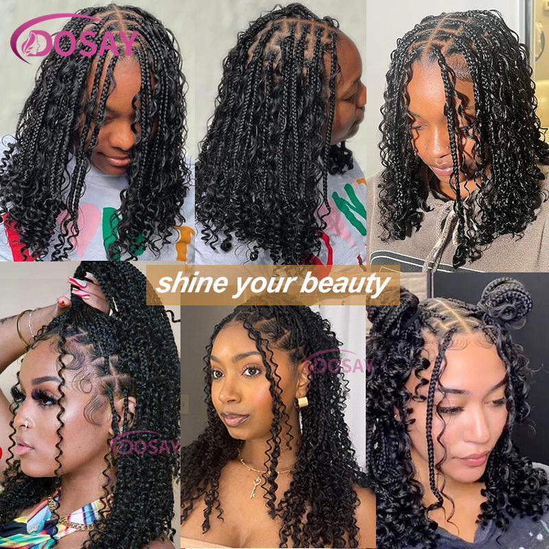 Thumbnail: SHD - 360 Boho Braided Wig